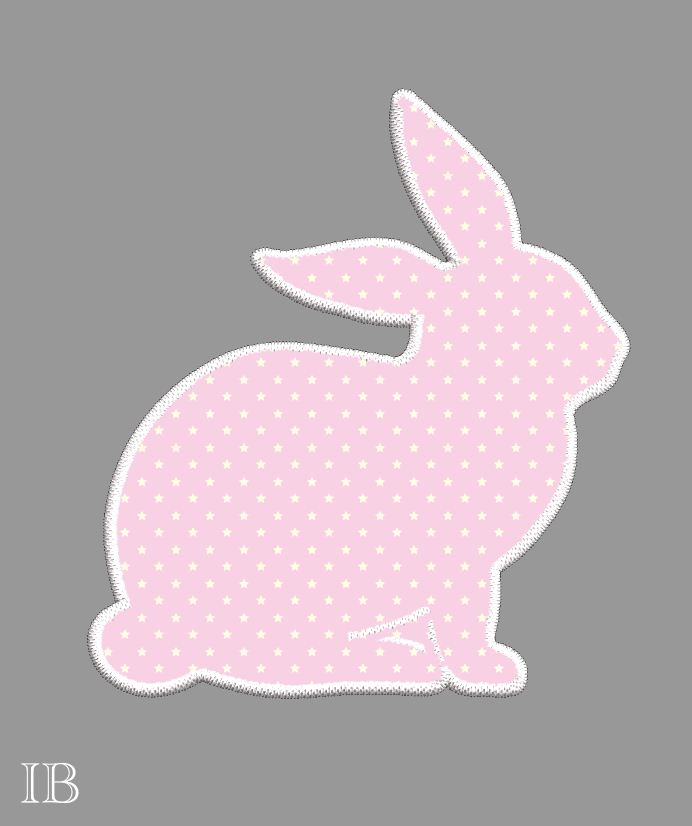 Lapin appliqué